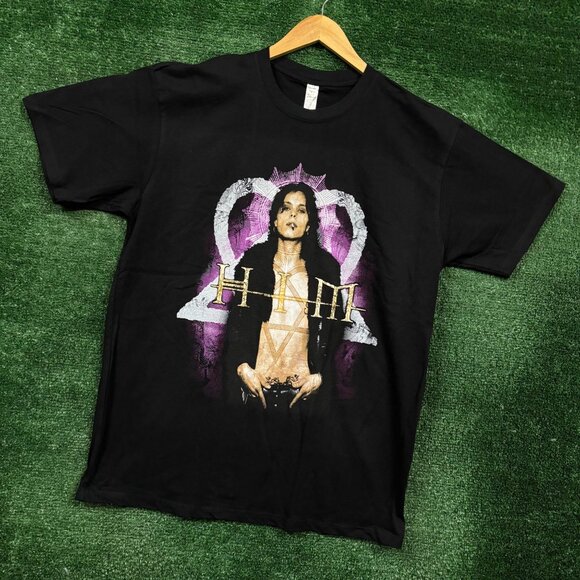 HIM Ville Valo T-shirt size large - Picture 3 of 4